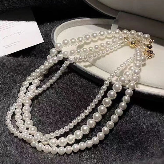 pearl necklace white