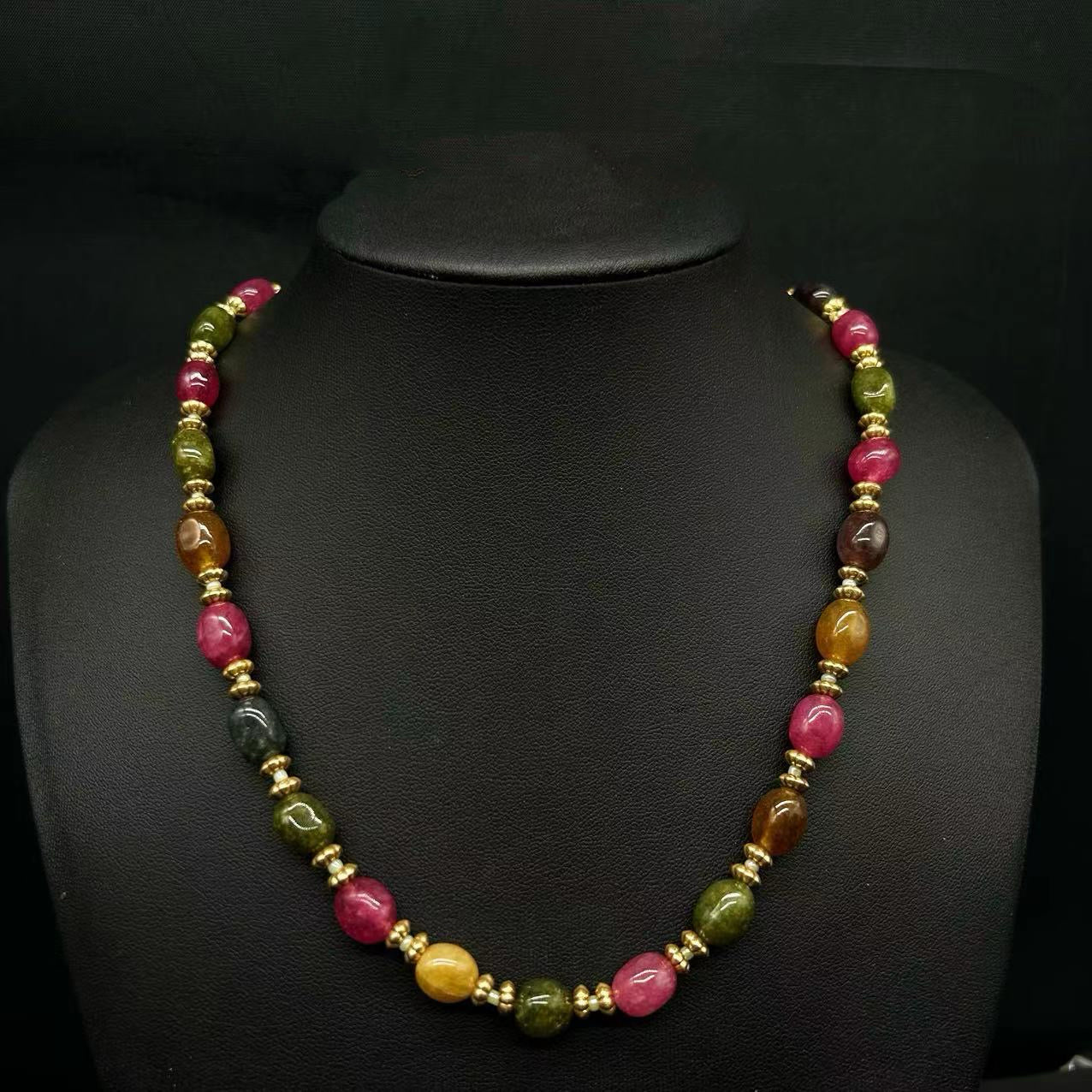 Vintage collection: Tourmaline jewelry set