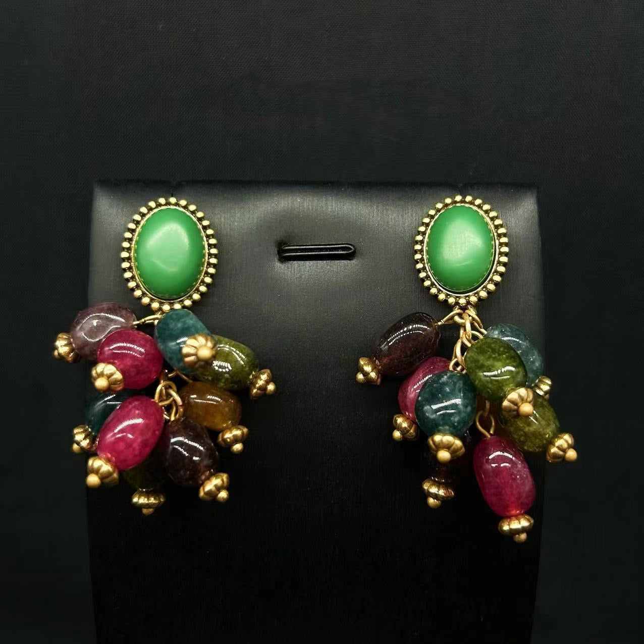 Vintage collection: Tourmaline jewelry set