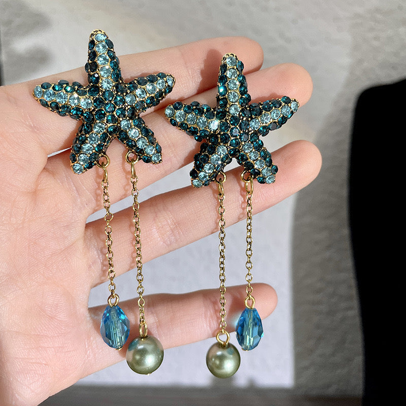 starfish pearl set