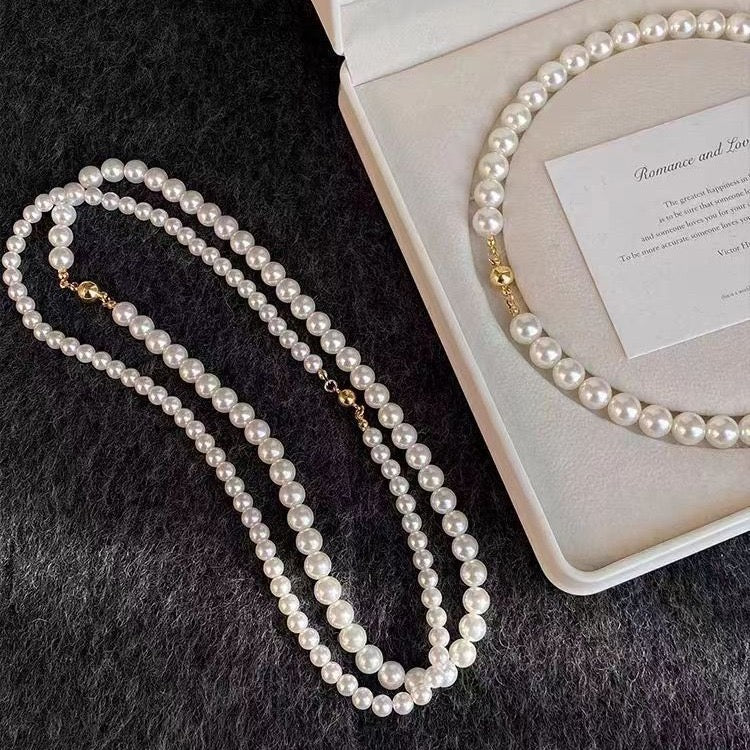 pearl necklace white